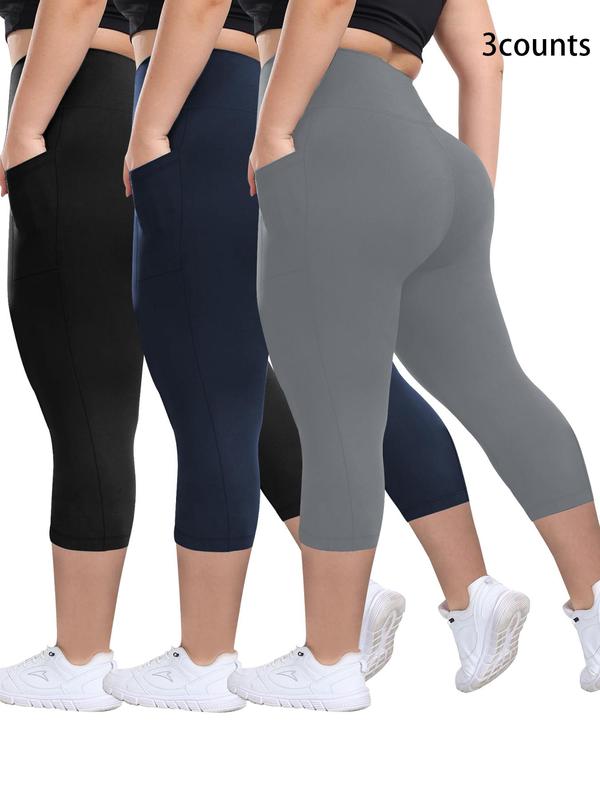MIRA™ – Set de 3 pantaloni capri respirabili