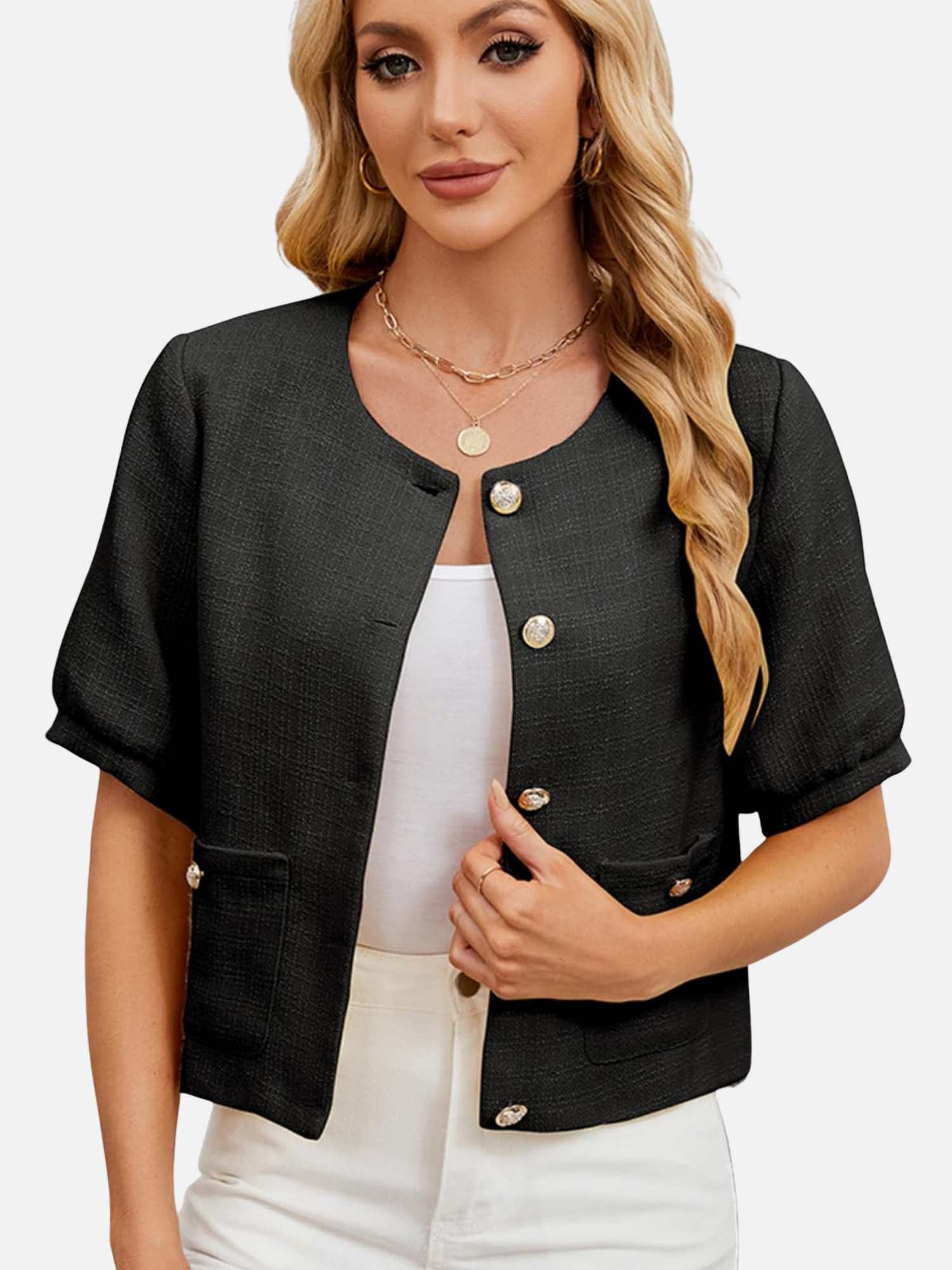 Vivian | Sacou scurt din tweed