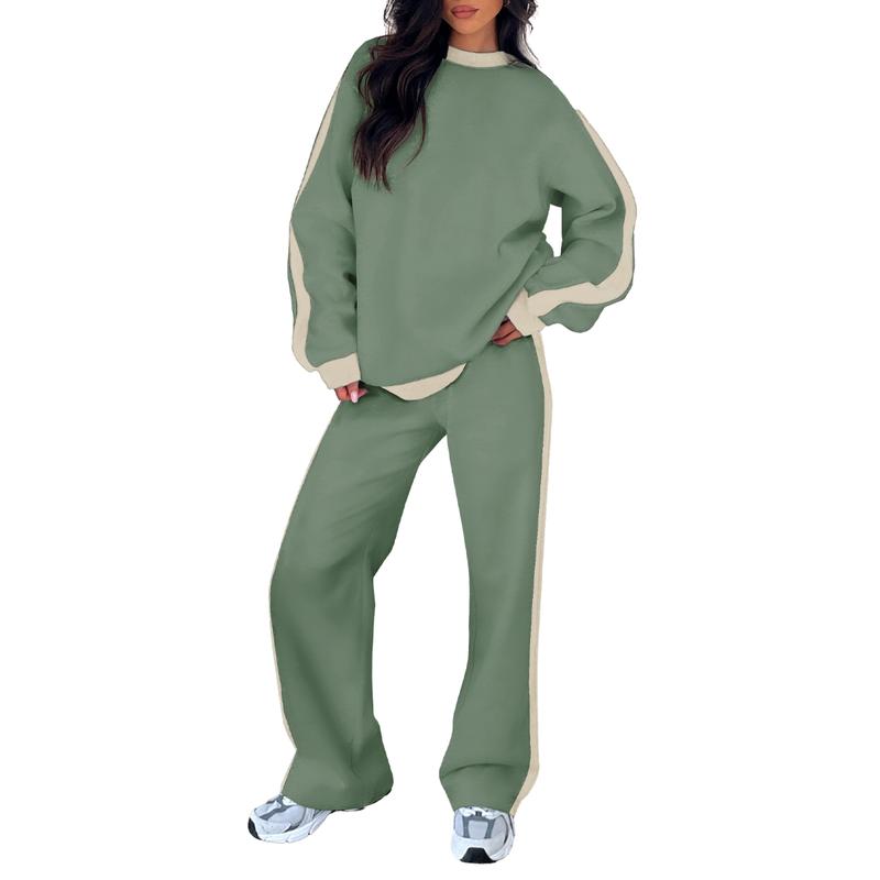 SANDI™ - Set confortabil de 2 piese, format din hanorac și pantaloni drepți