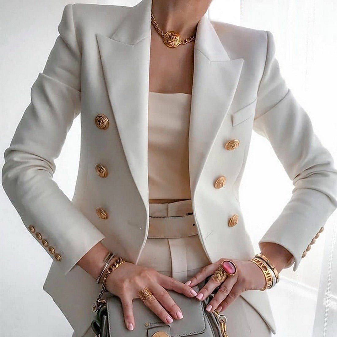 FRANCINE™ - Sacou clasic atemporal