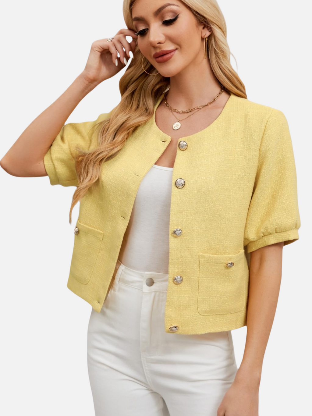 Vivian | Sacou scurt din tweed