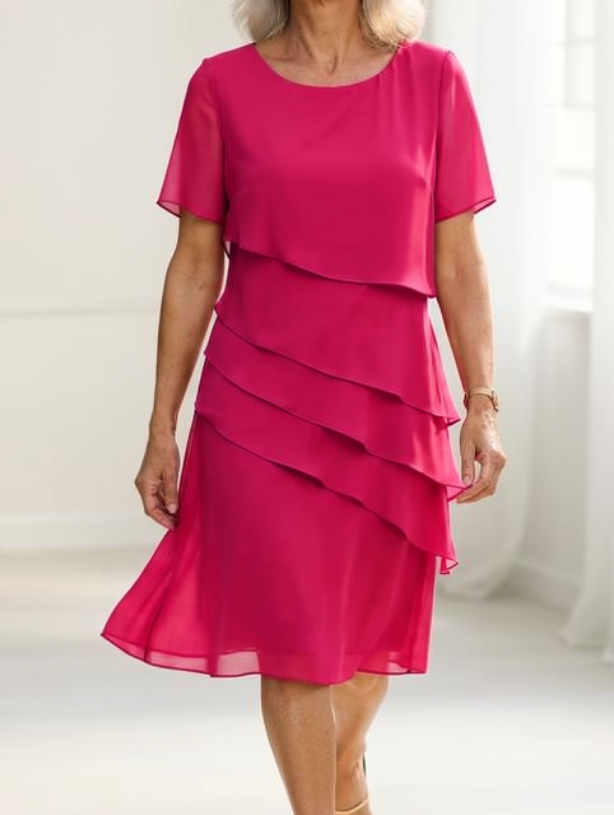 Linda | Rochie Elegantă cu Volane
