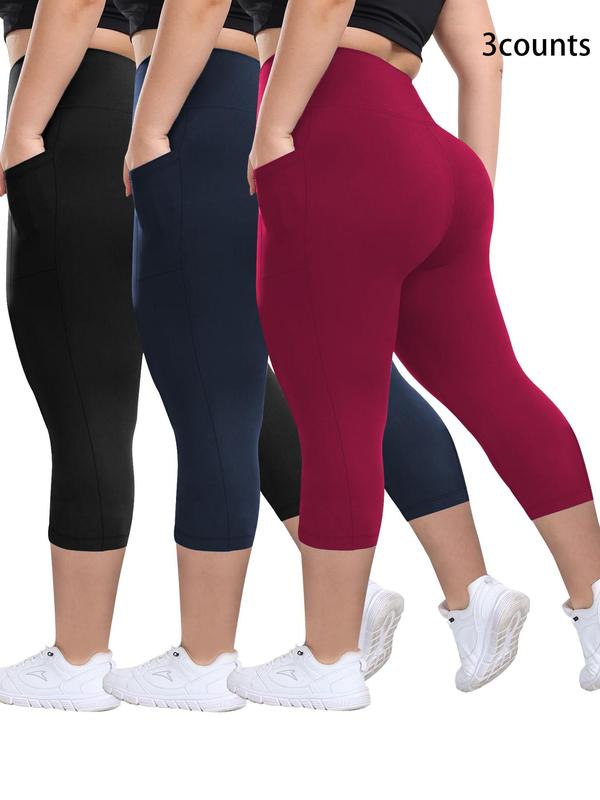 MIRA™ – Set de 3 pantaloni capri respirabili
