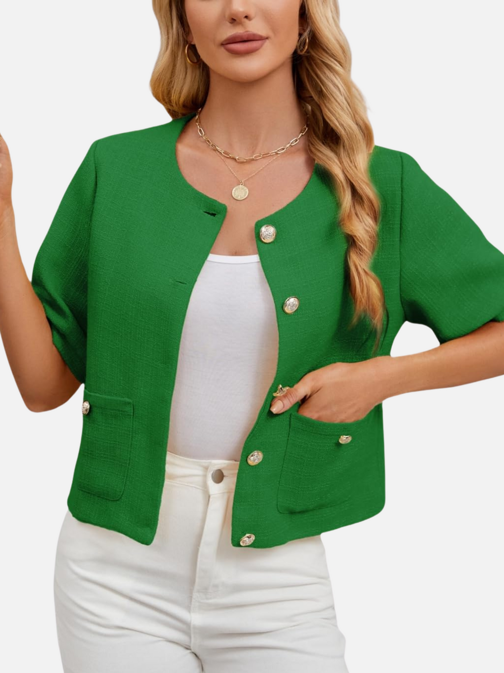 Vivian | Sacou scurt din tweed