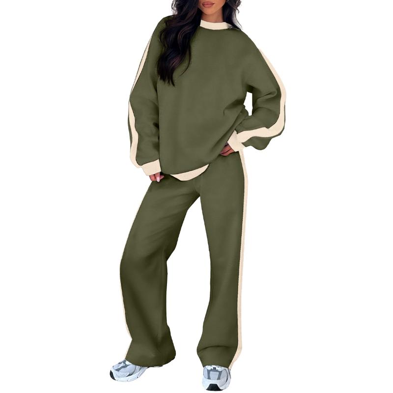 SANDI™ - Set confortabil de 2 piese, format din hanorac și pantaloni drepți
