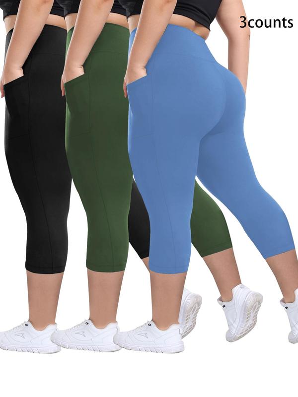 MIRA™ – Set de 3 pantaloni capri respirabili