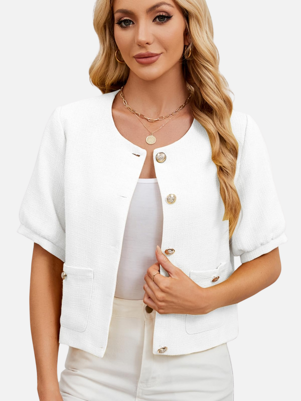 Vivian | Sacou scurt din tweed