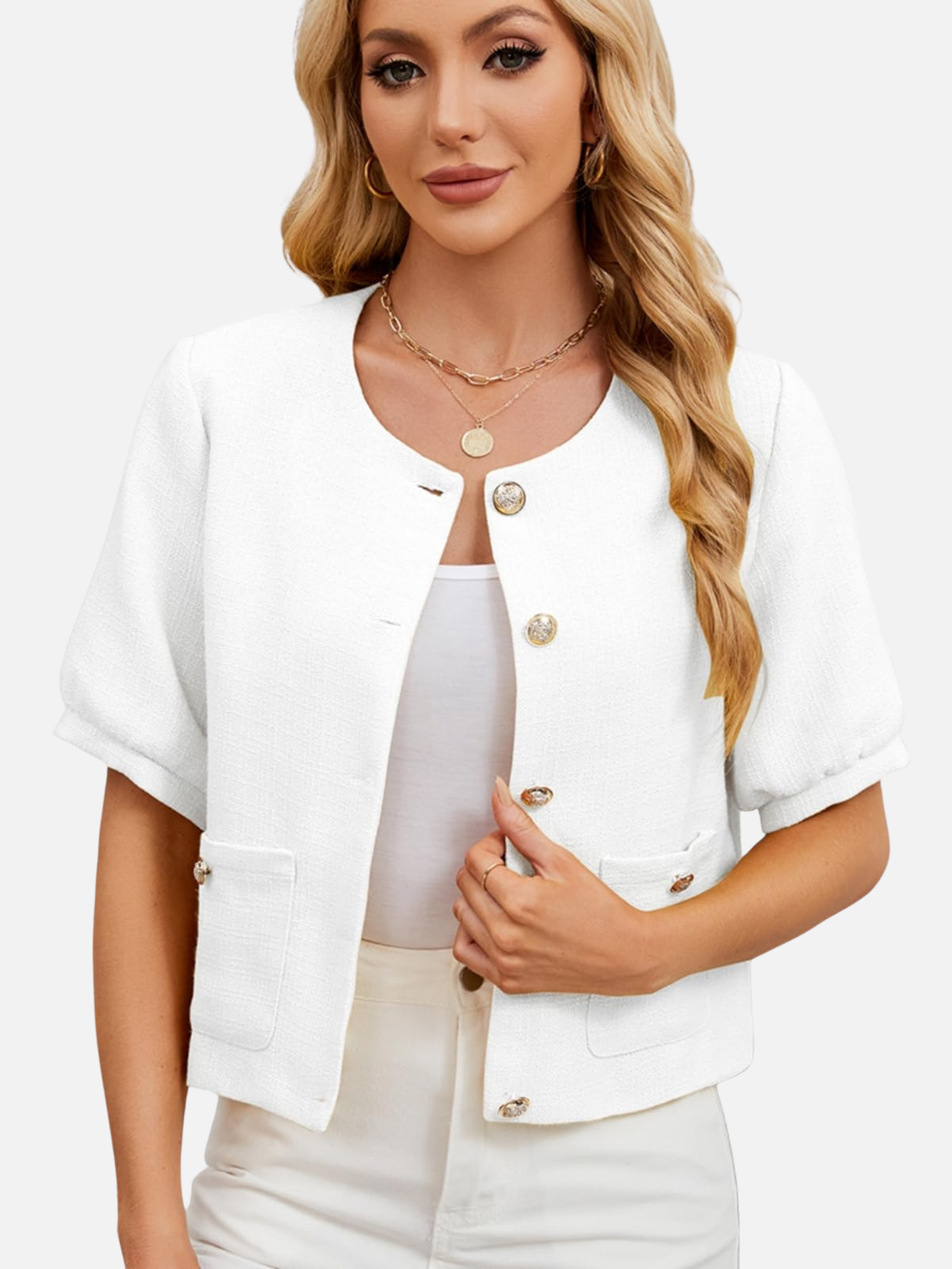 Vivian | Sacou scurt din tweed