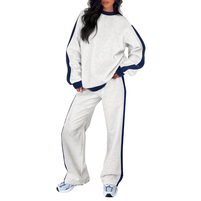 SANDI™ - Set confortabil de 2 piese, format din hanorac și pantaloni drepți