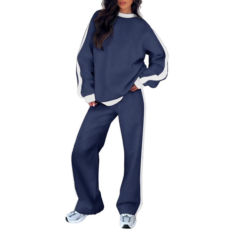 SANDI™ - Set confortabil de 2 piese, format din hanorac și pantaloni drepți