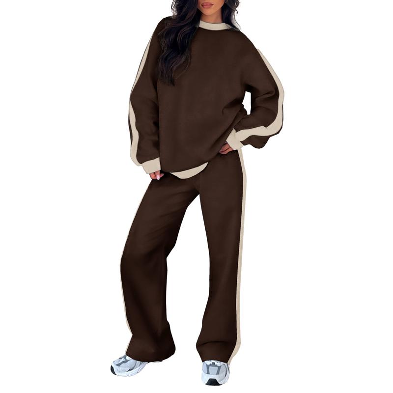 SANDI™ - Set confortabil de 2 piese, format din hanorac și pantaloni drepți