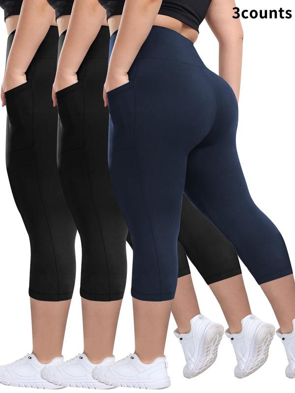 MIRA™ – Set de 3 pantaloni capri respirabili